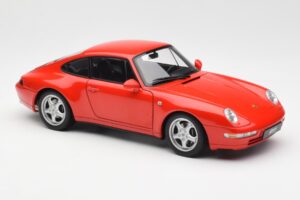 Porsche 911 993 Carrera レッド AUTOart 1:18 78132 メタル - 画像 6/8
