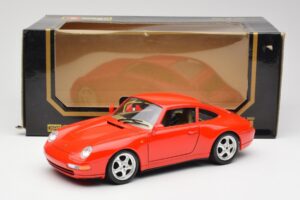 Porsche 911 993 Carrera レッド Bburago 1:18 3050 メタル - 画像 8/8
