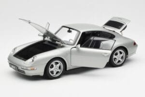 Porsche 911 993 Carrera シルバー AUTOart 1:18 78131 メタル - 画像 2/8