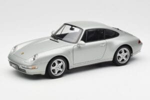 Porsche 911 993 Carrera シルバー AUTOart 1:18 78131 メタル