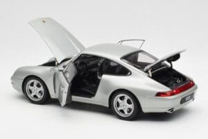 Porsche 911 993 Carrera シルバー AUTOart 1:18 78131 メタル - 画像 5/8