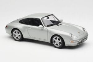 Porsche 911 993 Carrera シルバー AUTOart 1:18 78131 メタル - 画像 6/8