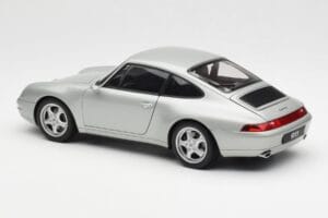Porsche 911 993 Carrera シルバー AUTOart 1:18 78131 メタル - 画像 7/8