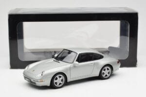 Porsche 911 993 Carrera シルバー AUTOart 1:18 78131 メタル - 画像 8/8