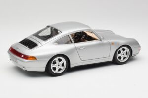 Porsche 911 993 Carrera シルバー Bburago 1:18 3050-M1 メタル - 画像 5/8