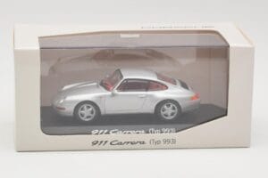 Porsche 911 993 Carrera シルバー Minichamps 1:43 WAP02003597 メタル - 画像 4/4