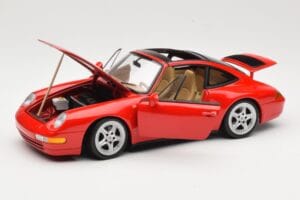 Porsche 911 993 Carrera Targa レッド UT Models 1:18 27821 メタル - 画像 2/8