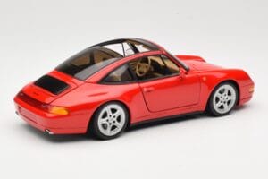 Porsche 911 993 Carrera Targa レッド UT Models 1:18 27821 メタル - 画像 3/8