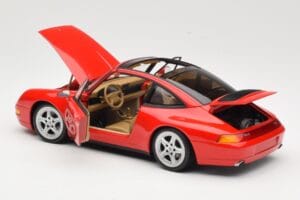 Porsche 911 993 Carrera Targa レッド UT Models 1:18 27821 メタル - 画像 5/8