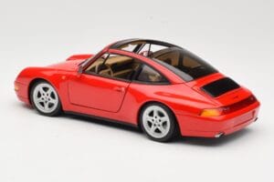 Porsche 911 993 Carrera Targa レッド UT Models 1:18 27821 メタル - 画像 7/8
