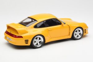 RUF CTR2 993 Sport イエロー GT Spirit 1:18 GT141 レジン - 画像 2/6