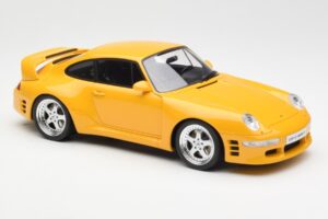 RUF CTR2 993 Sport イエロー GT Spirit 1:18 GT141 レジン - 画像 4/6