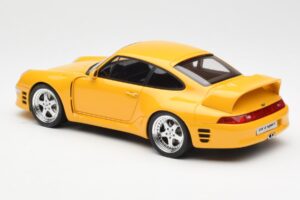 RUF CTR2 993 Sport イエロー GT Spirit 1:18 GT141 レジン - 画像 5/6