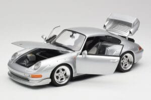 Porsche 911 993 GT2 アークティックシルバーメタリック UT Models 1:18 27831 メタル - 画像 2/8