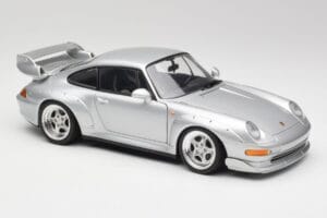 Porsche 911 993 GT2 アークティックシルバーメタリック UT Models 1:18 27831 メタル - 画像 6/8