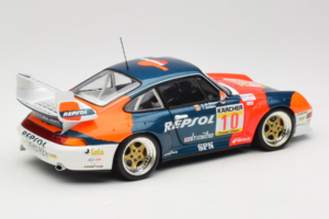 Porsche 911 993 GT2 #10 de Orleans / Saldana BPR Global GT Series 1996 UT Models 1:18 39632 メタル - 画像 3/8