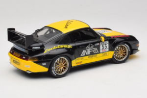 Porsche 911 993 GT2 #55 ブラック & イエロー Anson 1:18 30325-W メタル - 画像 2/6