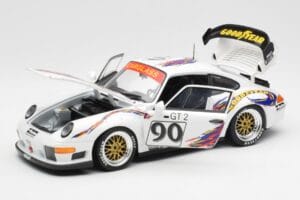 Porsche 911 993 GT2 #90 Vert / Franco / K. Koen Daytona 24 Hours 1998 UT Models 1:18 39813 メタル - 画像 2/8
