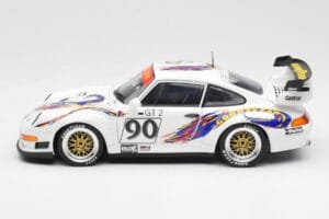 Porsche 911 993 GT2 #90 Vert / Franco / K. Koen Daytona 24 Hours 1998 UT Models 1:18 39813 メタル - 画像 4/8