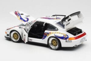 Porsche 911 993 GT2 #90 Vert / Franco / K. Koen Daytona 24 Hours 1998 UT Models 1:18 39813 メタル - 画像 5/8