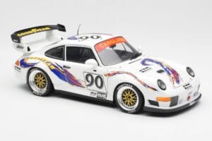 Porsche 911 993 GT2 #90 Vert / Franco / K. Koen Daytona 24 Hours 1998 UT Models 1:18 39813 メタル - 画像 6/8