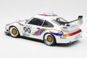 Porsche 911 993 GT2 #90 Vert / Franco / K. Koen Daytona 24 Hours 1998 UT Models 1:18 39813 メタル - 画像 7/8