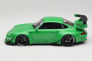 Porsche 911 993 RWB グリーン GT Spirit 1:18 GT074 レジン - 画像 3/6