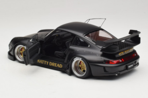 Porsche 911 993 RWB Matt Black With Gold Wheels AUTOart 1:18 78154 コンポジット - 画像 5/8