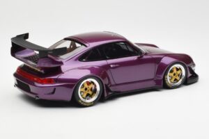 Porsche 911 993 RWB パープル GT Spirit 1:18 GT727 レジン - 画像 2/6