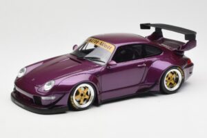 Porsche 911 993 RWB パープル GT Spirit 1:18 GT727 レジン