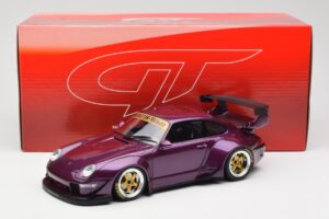 Porsche 911 993 RWB パープル GT Spirit 1:18 GT727 レジン - 画像 6/6