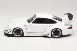 Porsche 911 993 RWB ホワイト Gun Grey Wheels AUTOart 1:18 78150 コンポジット - 画像 4/8