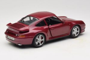 Porsche 911 993 Turbo レッド Anson 1:18 30320-W メタル - 画像 3/8