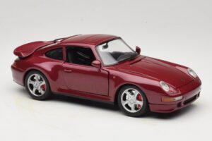 Porsche 911 993 Turbo レッド Anson 1:18 30320-W メタル - 画像 6/8