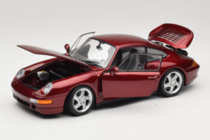 Porsche 911 993 Turbo Red Metallic UT Models 1:18 180066070 メタル - 画像 2/8