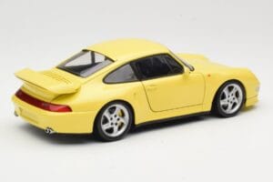 Porsche 911 993 Turbo S イエロー UT Models 1:18 27836 メタル - 画像 3/8