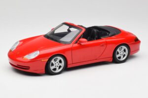 Porsche 911 996 カブリオレ レッド Gate 1:18 1051 メタル