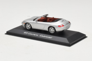 Porsche 911 996 カブリオレ シルバー Minichamps 1:43 WAP02004097 メタル - 画像 3/4