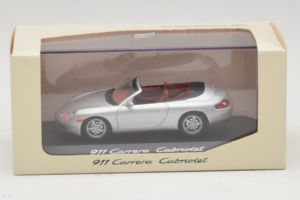 Porsche 911 996 カブリオレ シルバー Minichamps 1:43 WAP02004097 メタル - 画像 4/4