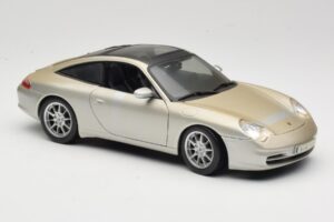 Porsche 911 996 Carrera 4S シルバー Maisto 1:18 WAP02102212 メタル - 画像 6/8