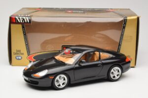 Porsche 911 996 Carrera ブラック Bburago 1:18 3385-M2 メタル - 画像 8/8