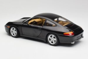 Porsche 911 996 Carrera ブラック Gate 1:18 1043 メタル - 画像 7/8