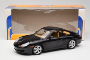 Porsche 911 996 Carrera ブラック Gate 1:18 1043 メタル - 画像 8/8