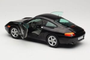 Porsche 911 996 Carrera ブラック Sun Star 1:18 1202 メタル - 画像 5/8