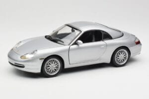 Porsche 911 996 Carrera カブリオレ シルバー Hot Wheels 1:18 213595 メタル