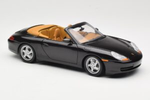 Porsche 911 996 Carrera カブリオレ ブラック UT Models 1:18 WAP02100997 メタル - 画像 6/8