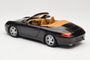 Porsche 911 996 Carrera カブリオレ ブラック UT Models 1:18 WAP02100997 メタル - 画像 7/8