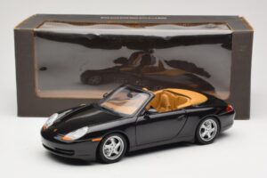 Porsche 911 996 Carrera カブリオレ ブラック UT Models 1:18 WAP02100997 メタル - 画像 8/8