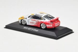 Porsche 911 996 GT3 Cup #1 M. Becker Carrera Cup 2003 Minichamps 1:43 WAP02007210 メタル - 画像 3/4