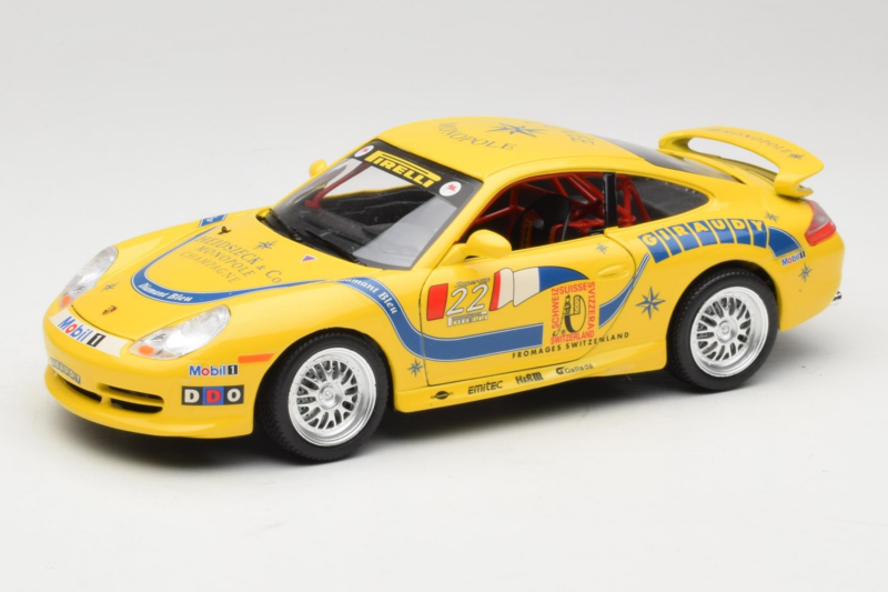 Porsche 911 996 GT3 Cup #22 Bburago 1:18 3395 メタル